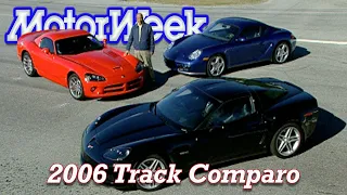 2006 Corvette Z-06, Viper SRT10, Porsche Cayman S | Track Comparo | Retro Review