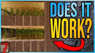 Can You Farm UNDERGROUND in 7 Days To Die Alpha 20?