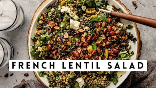 Fresh & Crunchy French Lentil Salad