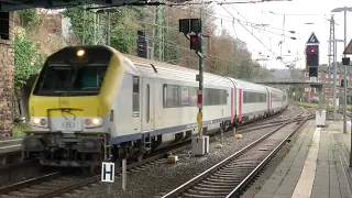 NMBS I11+HLE18 1831 arriveert te Aachen Hbf