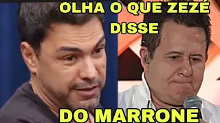 Bruno Não gostou? Veja o que Zezé PENSA DO MARRONE (EDUARDO COSTA E BRUNO NÃO DÃO CERTO?