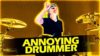 LARS ULRICH BEING AN ANNOYING DRUMMER #METALLICA