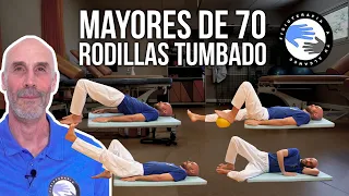 👴🏻 Rutina de ejercicios para las rodillas TUMBADO para MAYORES DE 70, HAZLOS CONMIGO