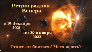 Ретроградная Венера с 19 декабря 2021 по 29 января 2022┃#венера #ретро #чегождать #планета #шанс