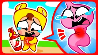 Bottle Feeding Song 🍼 Funny Kids Songs 🚽Healthy habits for Kids