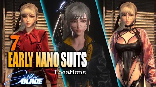 Stellar Blade - 7 EARLY Nano Suits Locations You Can Get Right Now