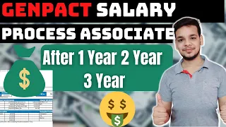 Genpact Process Associate | Salary After 1 Year | 2 Year | 3 Year | Genpact Salary Hike |