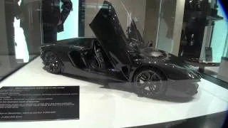 Lamborghini Aventador model car, the world's most expensive