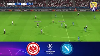 PES 2013 eFootball HANO V2 | Eintracht Frankfurt v SSC Napoli | UEFA Champions League 22/23 Gameplay