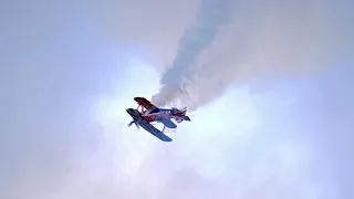 The Muscle Biplane Pitts S2S G-EWIZ Rich Goodwin flying the ultimate display