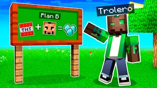 9 FORMAS de TROLLEAR a tus AMIGOS en MINECRAFT 😂😂 MINECRAFT ALEATORIO