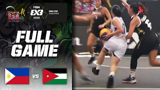 Philippines v Jordan | Women | Full Game | FIBA 3x3 Asia Cup 2022