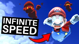 Can You Outrun a Cosmic Clone in Super Mario Galaxy 2 if Mario has Infinite Speed?