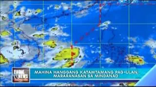 ITCZ brings moderate rains in Palawan, Visayas and Mindanao