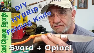 You won't believe what happens when these two knives combine! Opinel + Svord A Hybrid SVOPinel !!