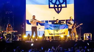 Imagine Dragons - Crushed (Live Debut in Warsaw/Poland) *Ukraine Tribute*