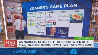 Jim Cramer looks ahead to what next week will bring