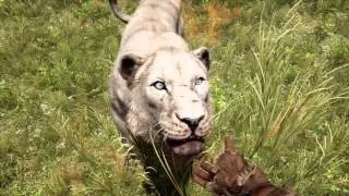 Far Cry Primal Free Roam - Epic Cave Lion Fights!