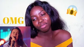 BLACK SINGER REACT TO DANELIYA TULESHOVA SINGING "WHO YOU ARE".