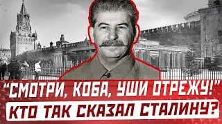 «СМОТРИ, КОБА, УШИ ОТРЕЖУ!» кто так сказал Сталину в глаза? Дмитрий Аркадьевич Шмидт