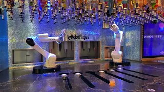 Watch The Tipsy Robot Bartenders Make Drinks at Planet Hollywood Las Vegas