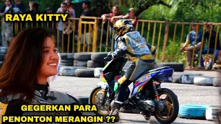 RAYA KITTY JADI BINTANG TAMU BALAPAN DI MERANGIN JAMBI || BIKIN FANS BERSORAKAN