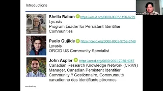 ORCID US & ORCID Canada Community Call: DSpace 7.3 ORCID integration