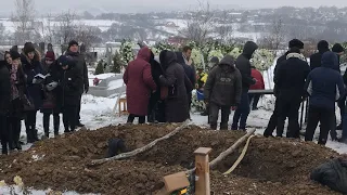 Похорон (кладовище) Козачук Валентина