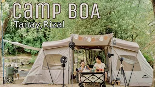 Camp BOA - Riverside A | Riverside Group Camping | Naturehike Cloud Vessel Fast Tunnel Tent