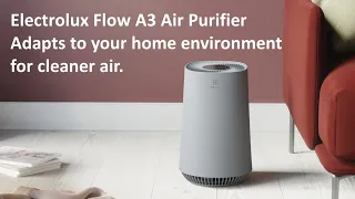 Electrolux Flow A3 Air Purifier | Adapts to your home environment for cleaner air.