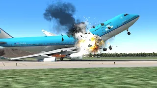 🔴LIVE Boeing 747 CRASH LANDINGS | Live Plane Spotting X-PLANE 11