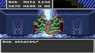 Dragon Quest II (SNES) Final Battle + Ending