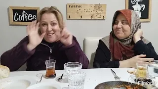 ÇAT KAPI YAPTIM KAYNANAM SEVİYORMUŞ KAHVALTIYA OTURDUM🥰🥰