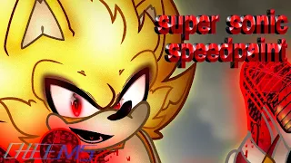 •♦️SUPER SONIC♦️- [speedpaint] •