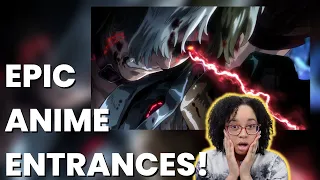 Top 10 Epic Anime Entrance Scenes REACTION!!!