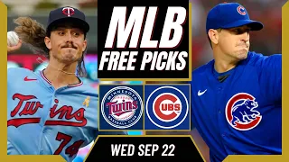 Free MLB Picks | Twins vs Cubs Prediction (9/22/21) | MLB Betting Tips