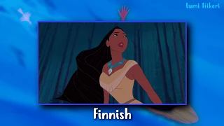 Pocahontas - Just Around The Riverbend (Multilanguage) [HD]