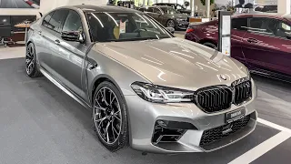 2022 BMW M5 LCI Competition: Donington Grey | [4K]