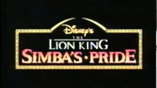 Lion King II Simba's Pride (teaser)