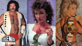 Sherri Martel on Scott Hall, Madusa (aka Alundra Blayze) & Larry Zbyszko in AWA Wrestling