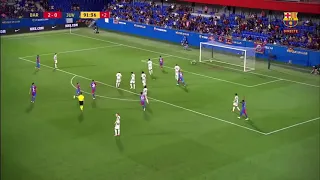 Golazo de Riqui puig Homenaje a la zurda de Lionel Messi 😍❤