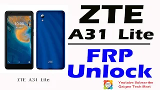 ZTE BLADE A31 LITE FRP UNLOCK | ZTE GOOGLE FRP UNLOCKING WITHOUT SOFTWARE | OXIGEN TECHMART