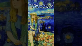 Van Gogh Painting AI #azores #saomiguel #vangogh #ai #aifilter #piano