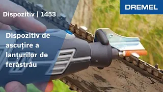 Dispozitiv de ascuţire a lanţurilor de ferăstrău DREMEL® (1453)