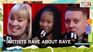 Artists Rave About RAYE | The BRIT Awards 2024