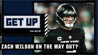 G-O-N-E?! Is Zach Wilson’s Jets career over already?! 👀 | Get Up