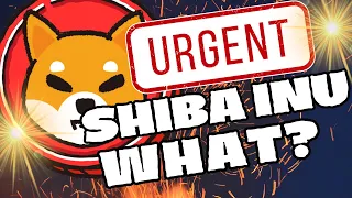 Massive SHIBA INU COIN PRICE PREDICTION UPDATE!🔥🚀