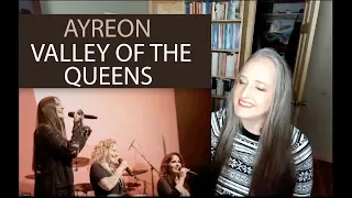 Voice Teacher Reaction to Valley of the Queens - Floor Jansen, Anneke & Marcella | Ayreon Universe