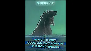 GODZILLA ISN'T FOND OF KONG #shorts #fyp #godzilla #monsterverse