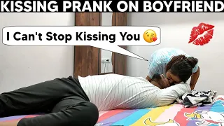 Kissing Prank 💋 | I Can't Stop Kissing You 😘 | Cute Reactions 😍❤️ | Kissing Prank On Boyfriend